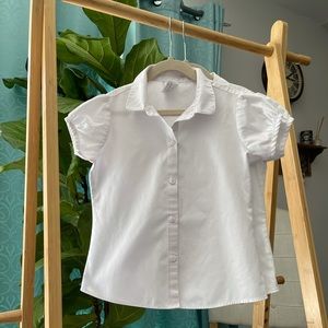 Girls bottom up uniform tops